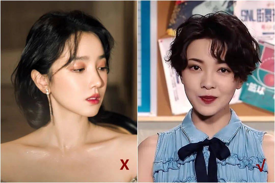 短发|倪妮的新发型太美了！技术分析：什么样的人适合港风短发？