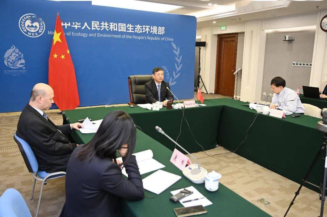 生态环境部部长黄润秋出席"77国集团和中国"气候变化部长级会议