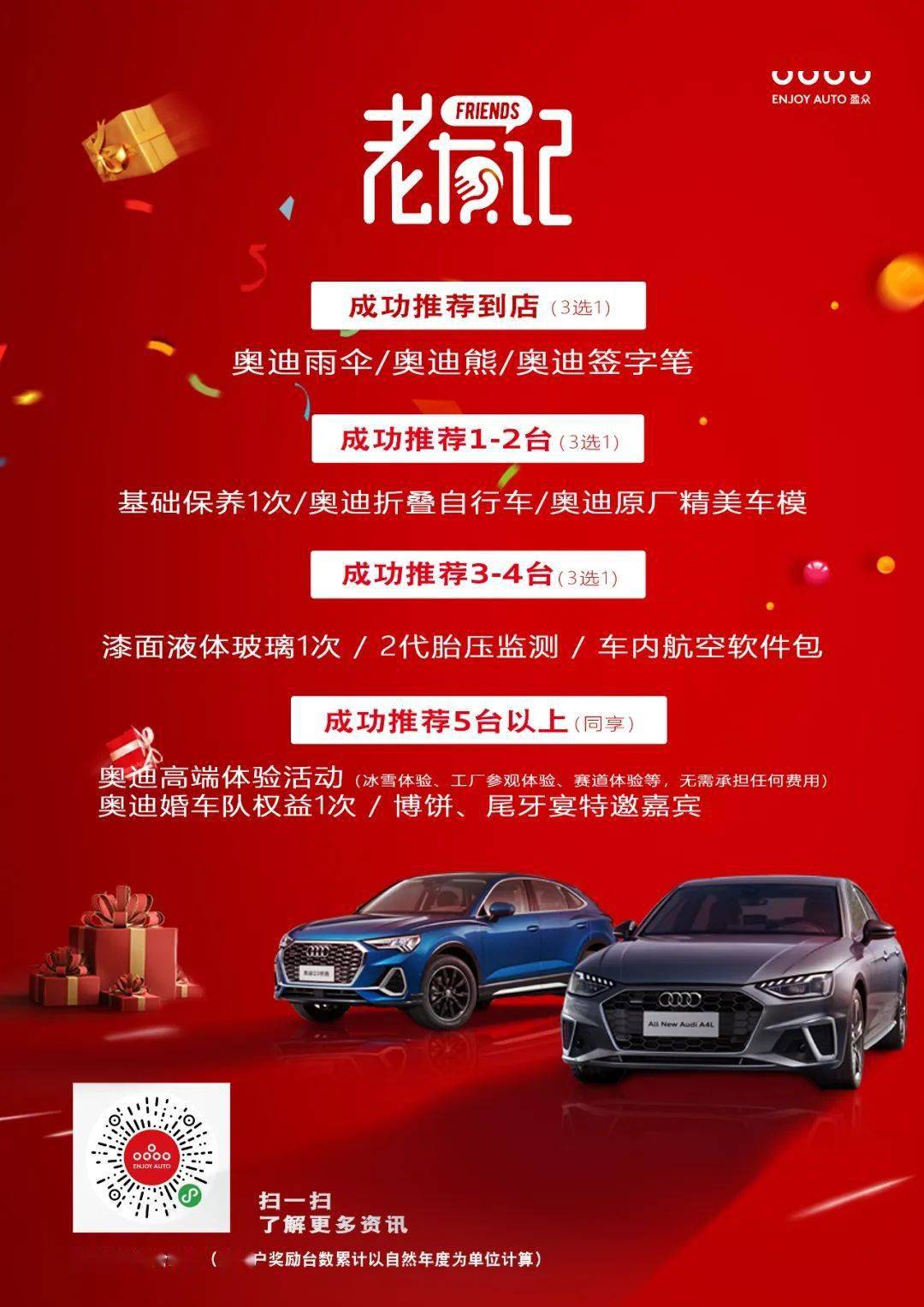 老客户转介绍礼