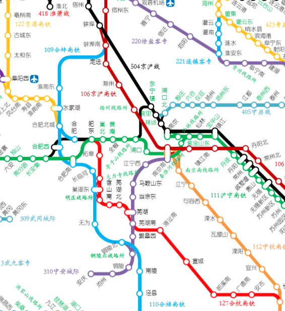 继宁马城际后,马鞍山又将建一条城际铁路?