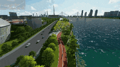 北京奥林匹克森林公园占地680公顷,其中南园占地380公顷,北园占地300