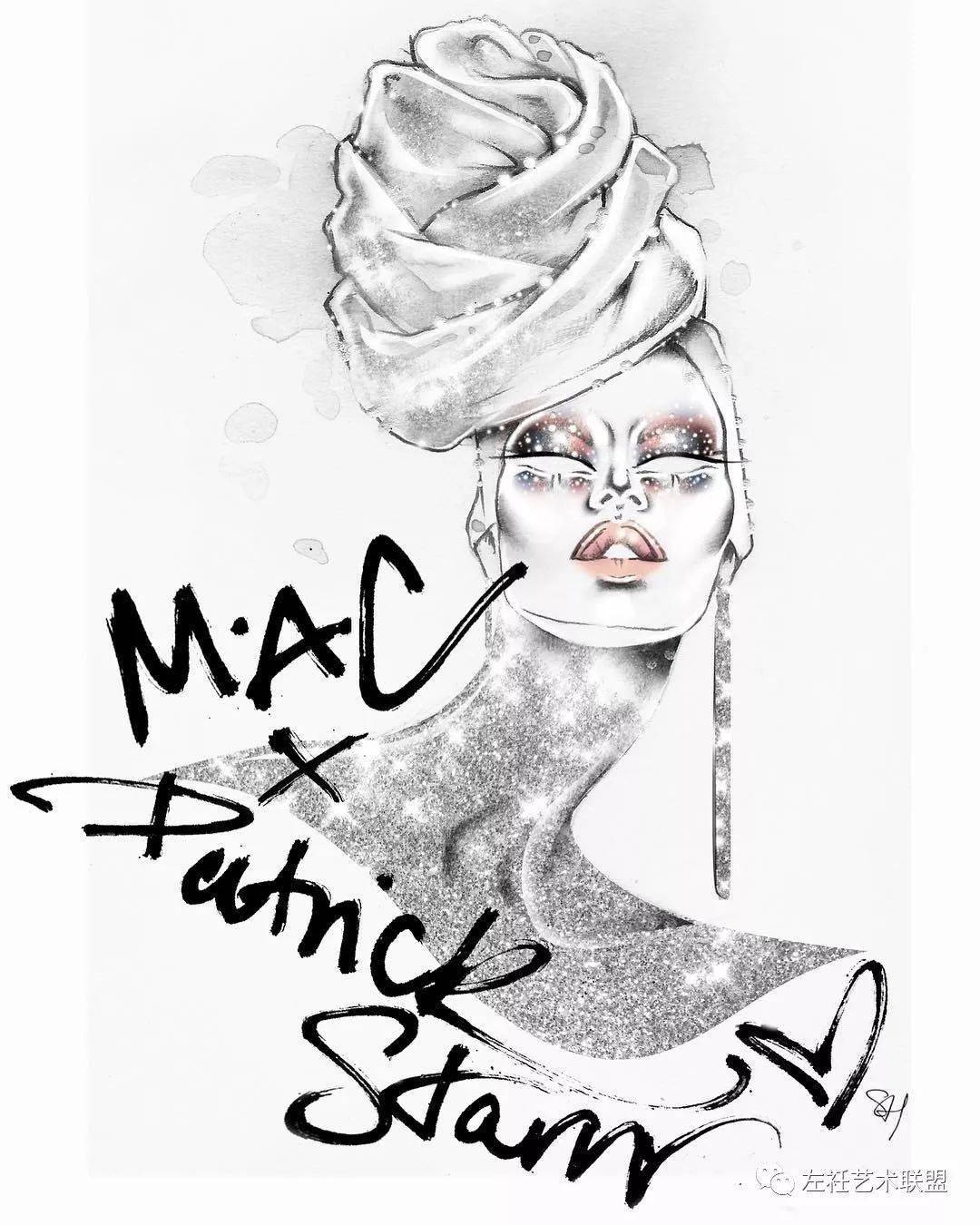 时尚|时装画上的褶皱不知怎么画？向这位时尚插画界的＂三宅一生＂学习一下！