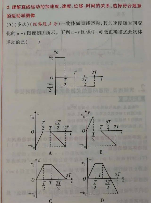 高中物理运动的图像追及相遇问题必刷题