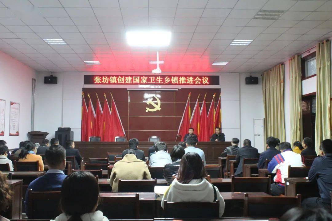 张坊镇领导带头全员下沉创卫攻坚我们在行动