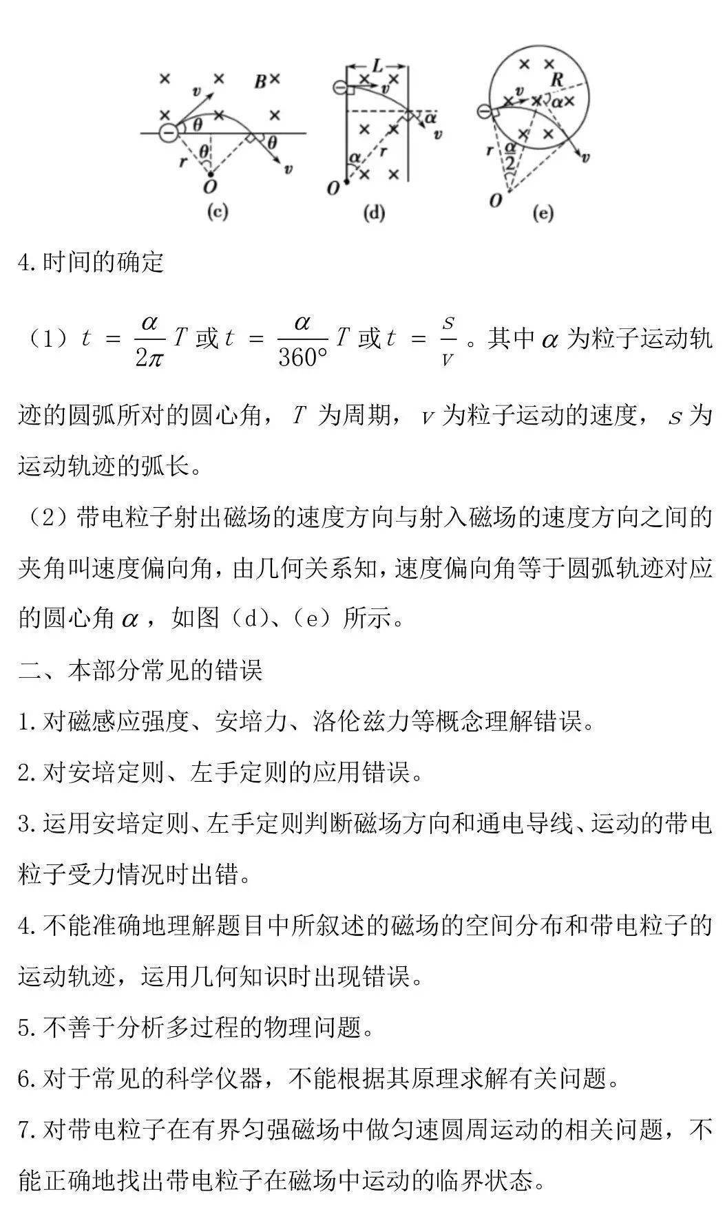 高考|【高考物理】2021高考一轮复习知识点之高考物理易错知识点