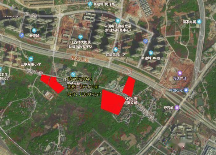 2020年南昌市新建区G_南昌市地图六区全图(2)