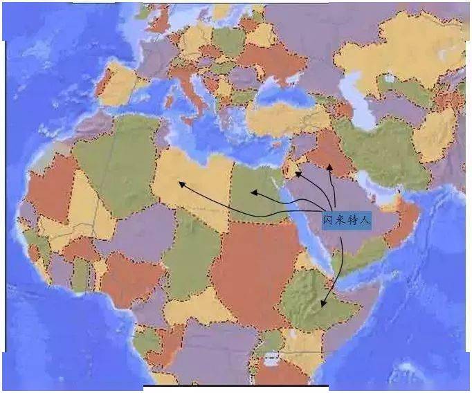 阿拉伯半岛人口分布_阿拉伯半岛的河流分布