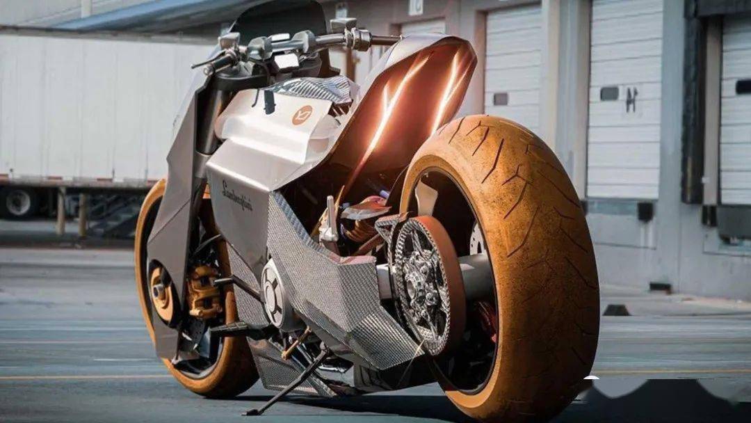 这款拉风的兰博基尼mangusta概念摩托车只能存在于数字世界中,不能