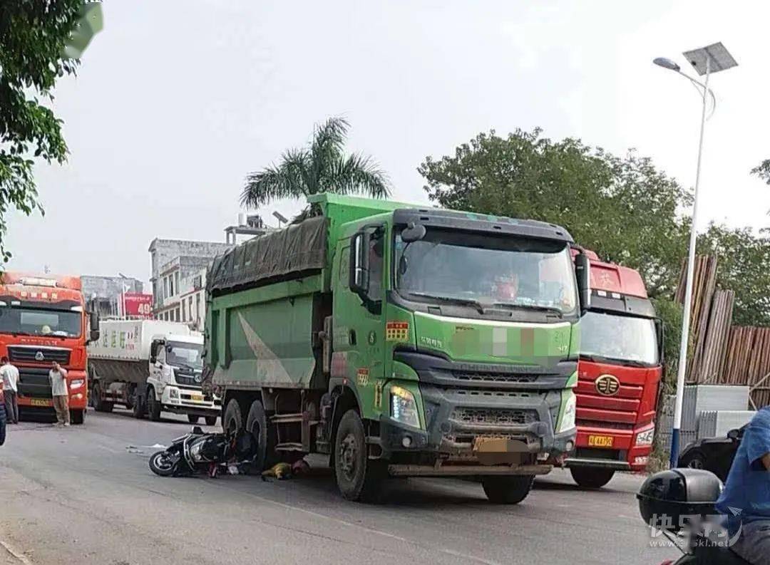 不到一周时间,贵港连发多起车祸!全是大车._事故