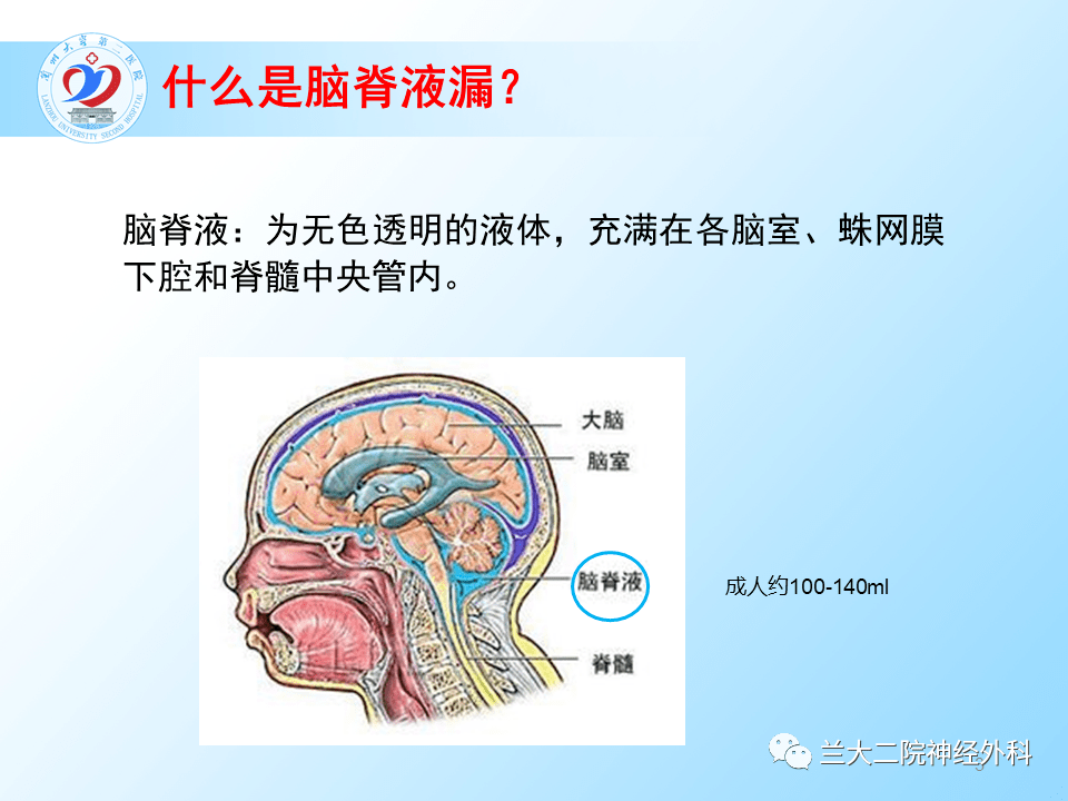 ppt脑脊液漏的观察与护理