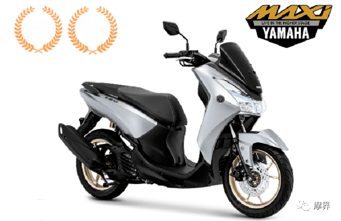 雅马哈发布新款lexi 125踏板车.
