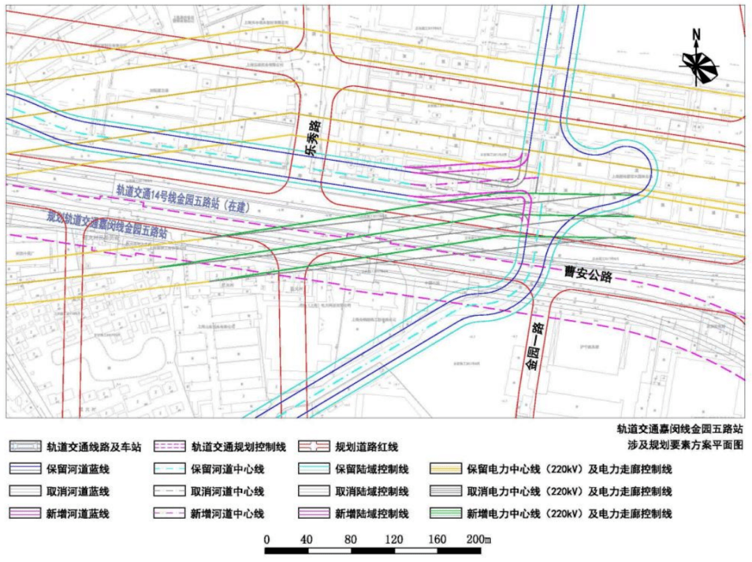 轨交嘉闵线(城北路站-银都路站)选线专项规划(草案)公示中!