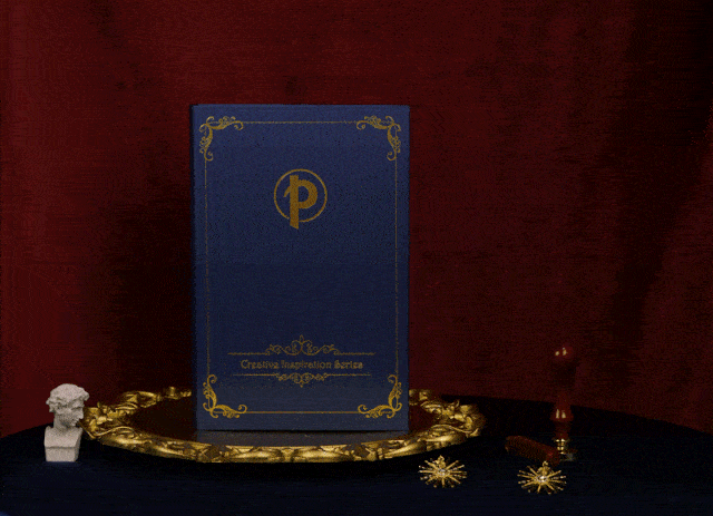 原作手稿,作者签名, 烫金头像 与简短的生平介绍,都能在其中寻觅到