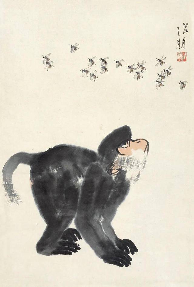这位画猴绝啦