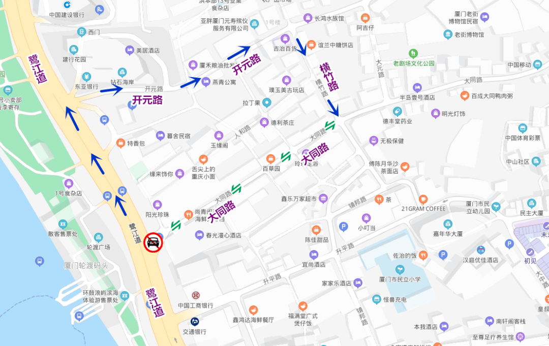 今起 思明区部分路段交通调整 还有一条客运专线将开通