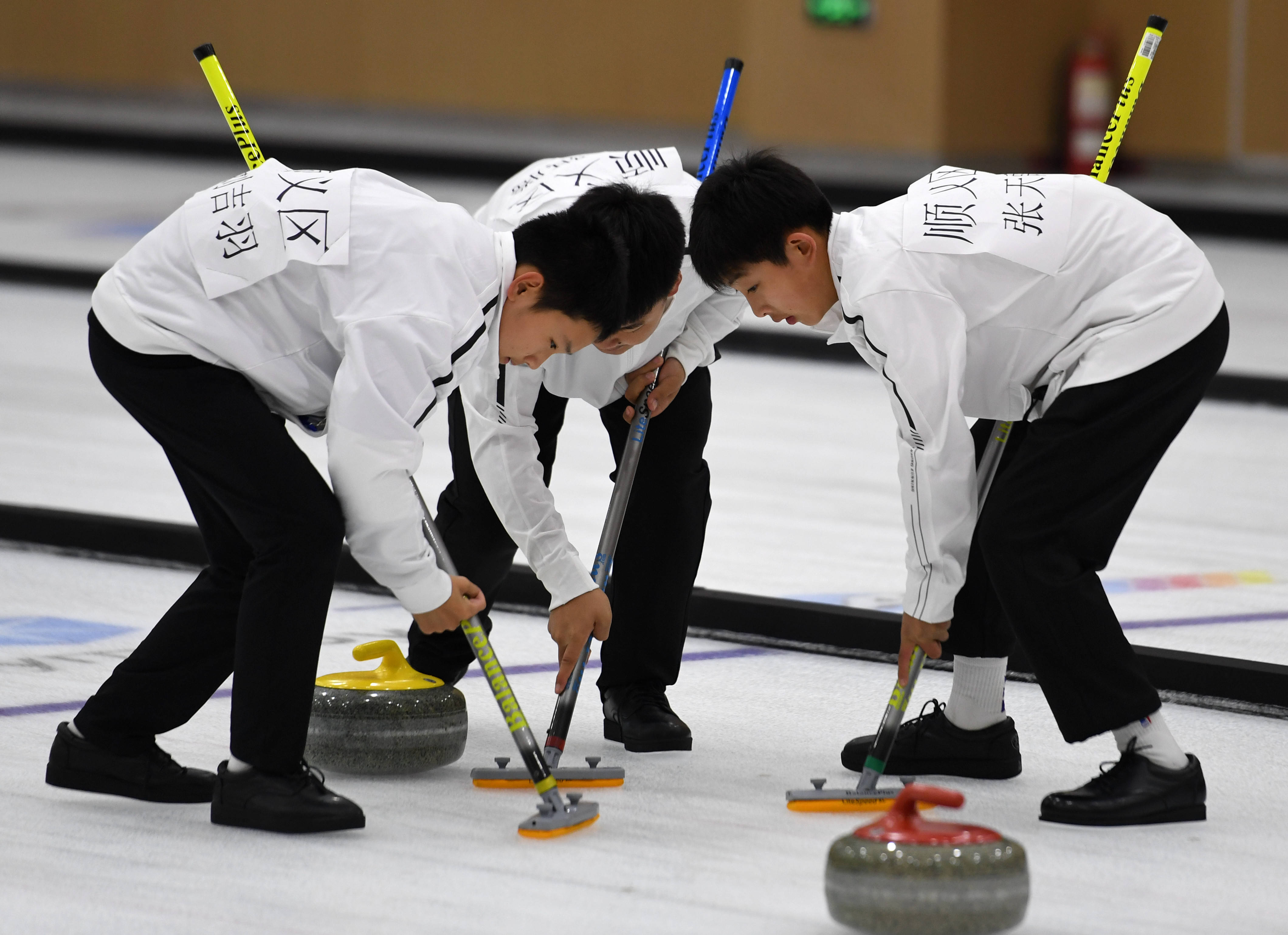 冰壶—2020年北京市青少年冰壶锦标赛开赛_比赛