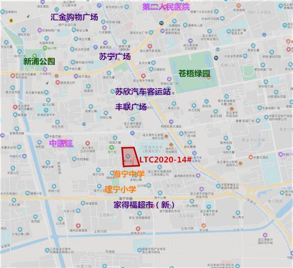 规划公示!南小区地块……_连云港市