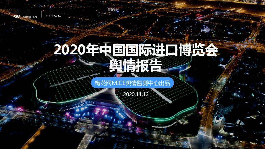 2020年中国国际进口博览会舆情报告