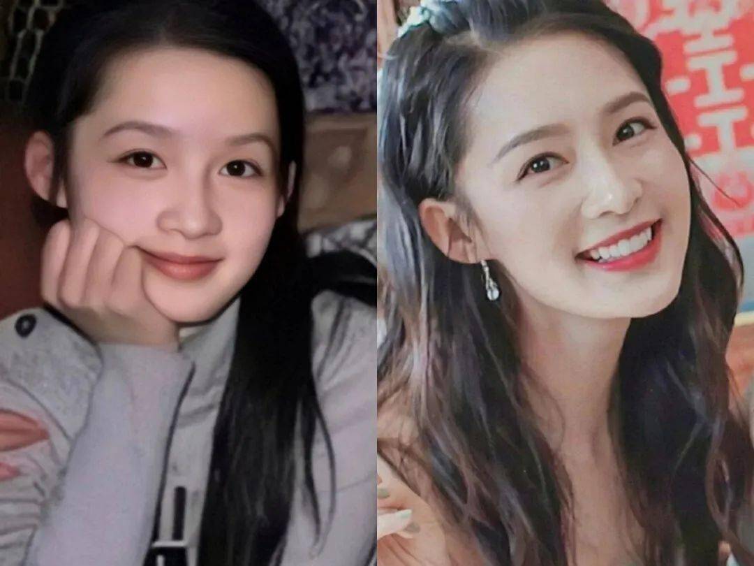 皮肤|杨幂早期合照见心机？看完原图呆了，她们这么早竟都整了...