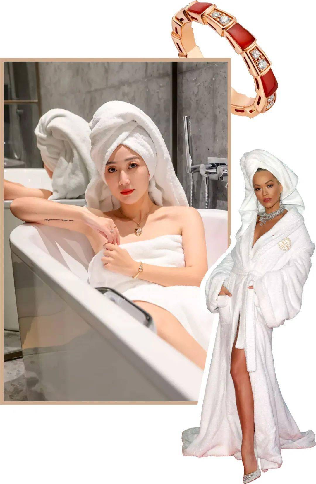 宝格丽|戴着宝格丽珠宝泡了一次澡，我飘了！