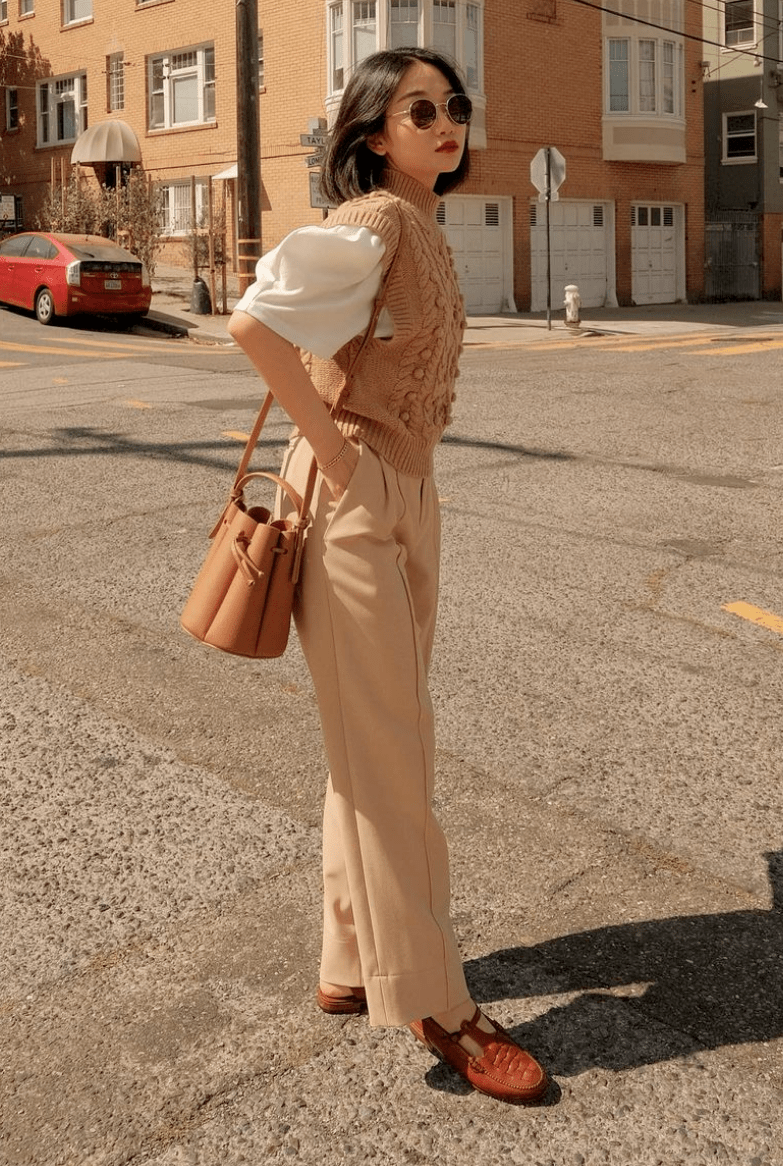 驼色|比驼色更好穿，今年冬天“奶茶色”火了！！