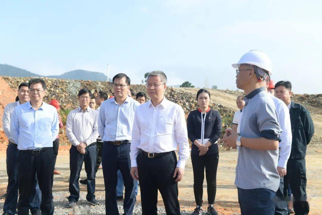 谭丕创带队调研王岗山水库项目建设情况