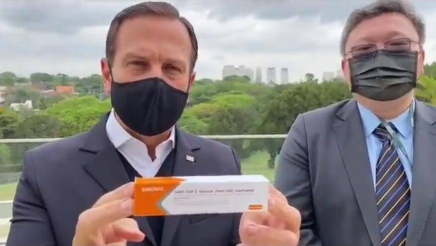 首批中国疫苗到了，圣保罗州长：将拯救巴西人