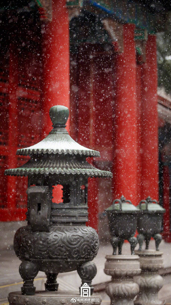 故宫|太美了！故宫的雪