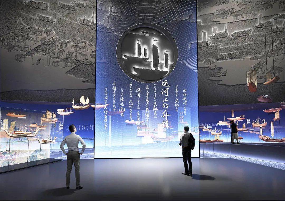 扬州中国大运河博物馆内部展陈方案曝光_手机搜狐网