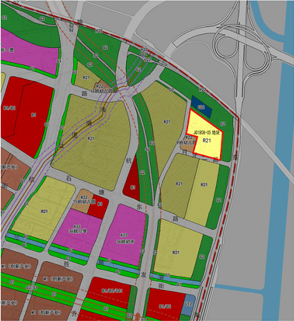 选址论证报告,地块名称为jg1808-05地块,规划用地性质为住宅用地(r21)