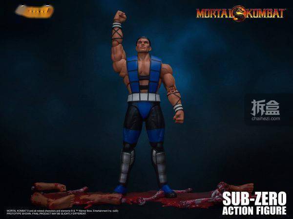 storm toys 真人快打 绝对零度 无面具版 1/12可动人偶