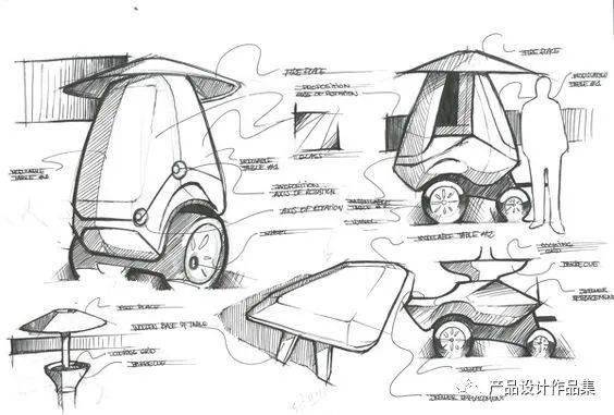 产品设计手绘表现图集一