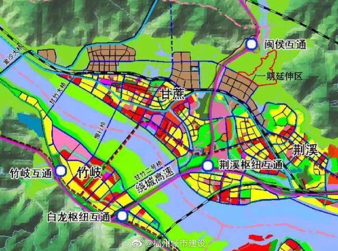 闽侯滨江新城范围确定