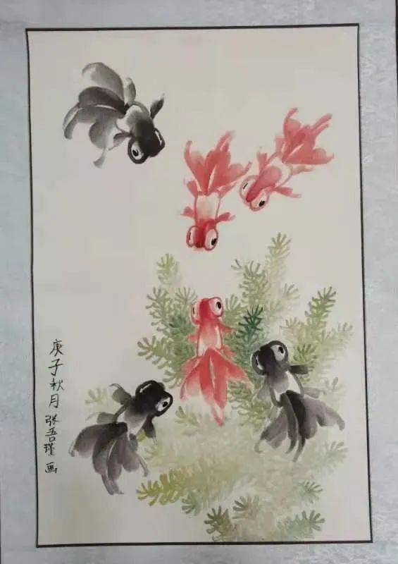 刘台小学开展"少年强则国强"青少年书画作品展