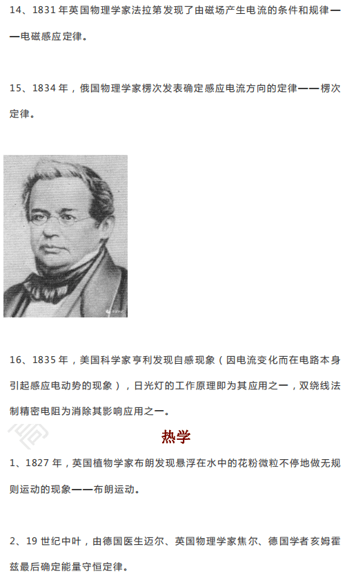 发展史|背诵这些就够了！高中最详细物理学史总结