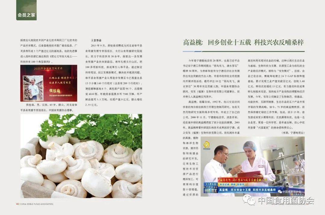 食用菌招聘_食用菌信息月刊 2021年3月第3期总第429期(2)