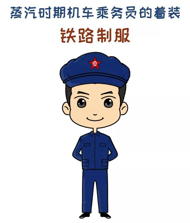 时光隧道穿越60年看火车司机服装变迁
