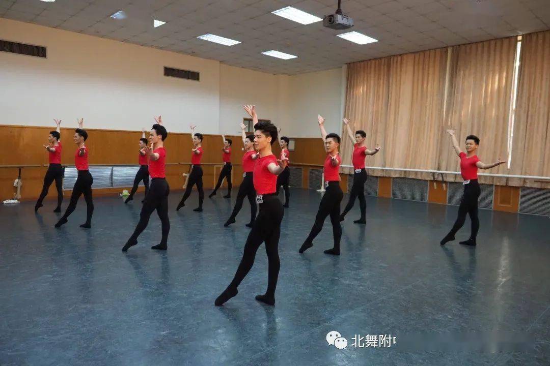 我在北舞附中学习了六年舞蹈