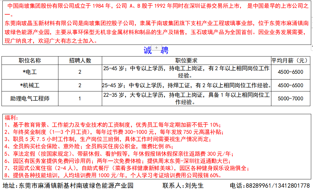 南玻招聘_咸宁南玻作为南玻集团战略布局的重点(4)