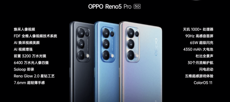 PW早报】 OPPO Reno 5系列手机发布，售价2699元起_手机搜狐网