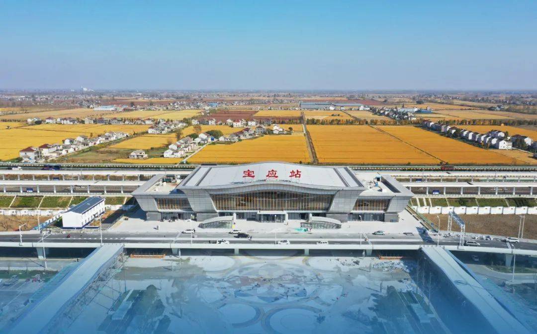 【人在旅途】很美很靓很宝应!这就是我们的高铁站!_手机搜狐网