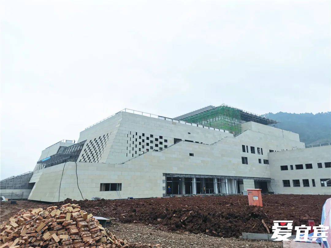 激动宜宾新博物院文化馆下月开放已经建成这样