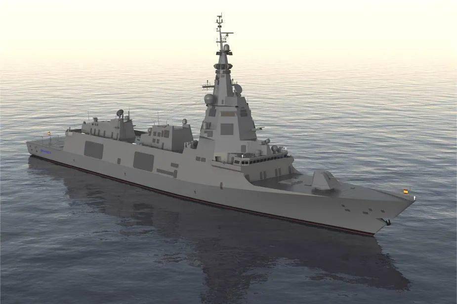 西班牙海军f110型护卫舰想象图