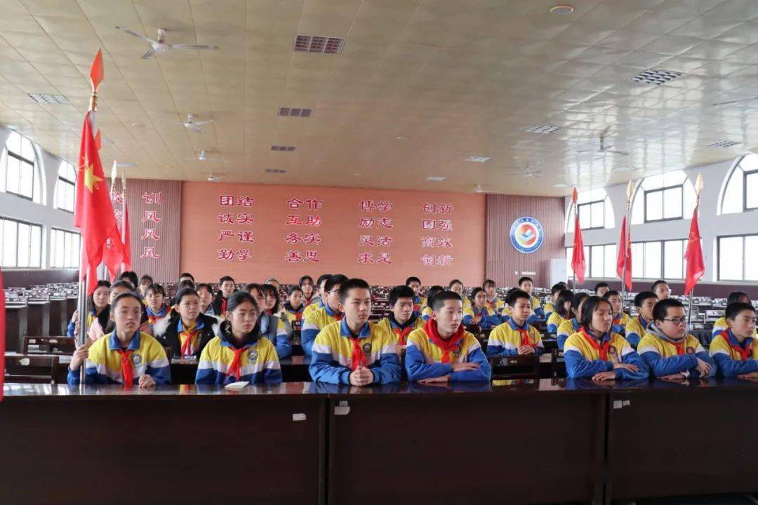 少先队|平阴县东阿中学成功召开第一次少先队代表大会