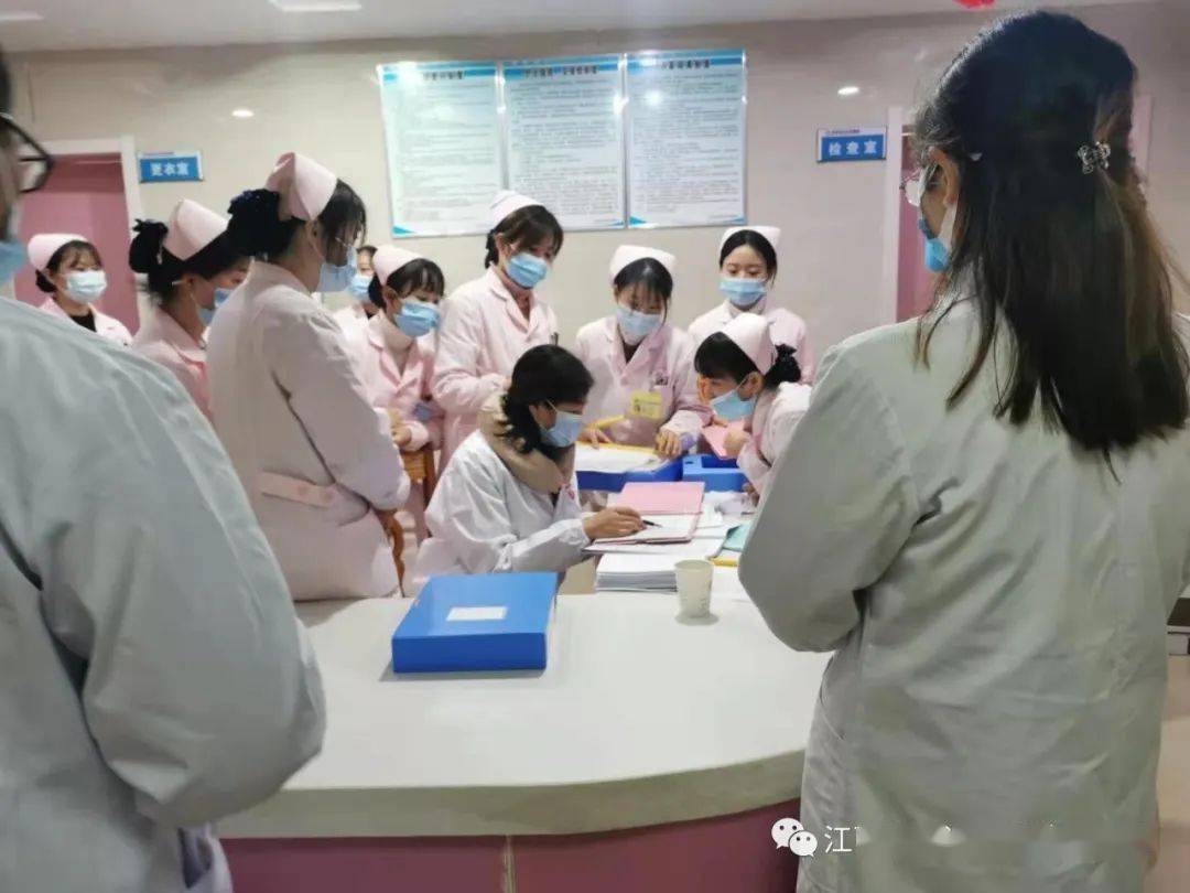 市卫健委督导彭泽妇幼保健院二甲创评工作