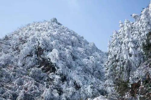 雪景再现桂林 美不胜收等你来