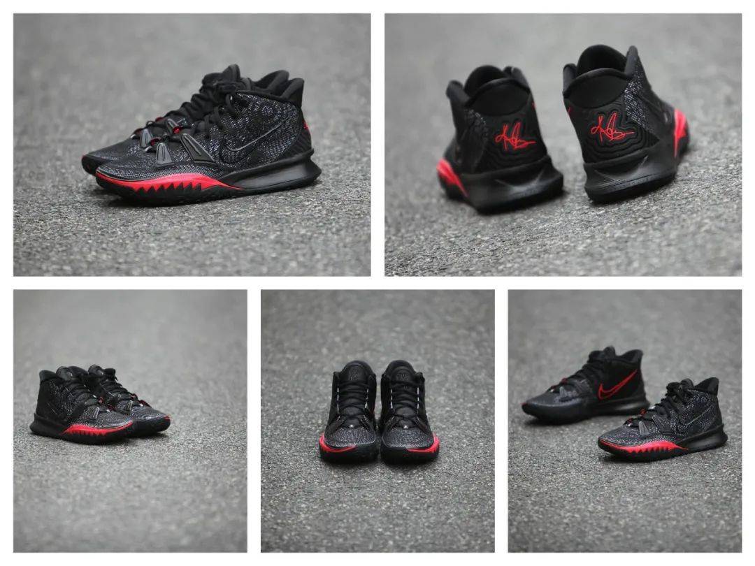 kyrie 7 bred on feet