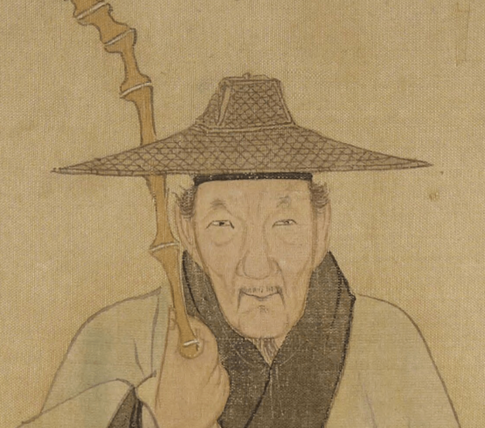 明代人物册子细节控