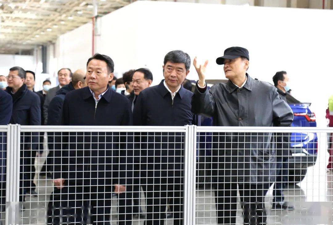 省委常委六安市委书记孙云飞率六安市党政代表团莅临江汽集团调研