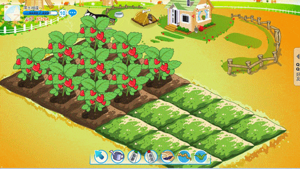 那些年,不少人都喜欢在网上偷菜 一时之间